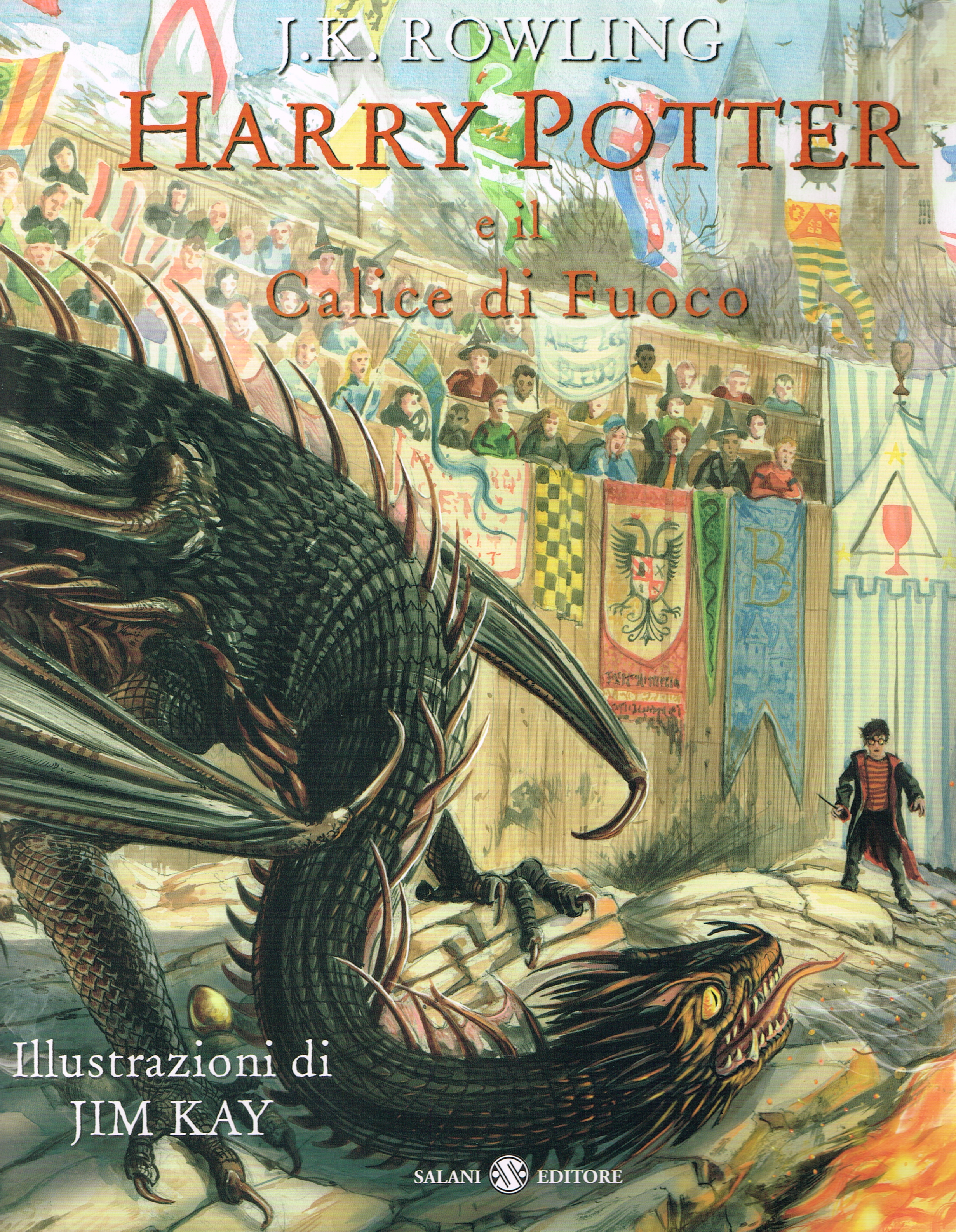 Harry Potter e il calice di fuoco. Ed. illustrata